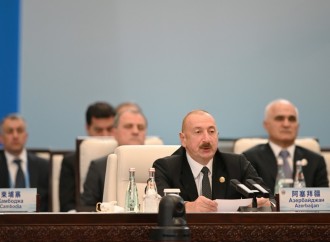 Prezident İlham Əliyev Tiencin şəhərində “ŞƏT plyus” formatında görüşdə çıxış edib