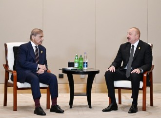 Tiencində Azərbaycan Prezidenti İlham Əliyevin Pakistanın Baş naziri ilə görüşü olub