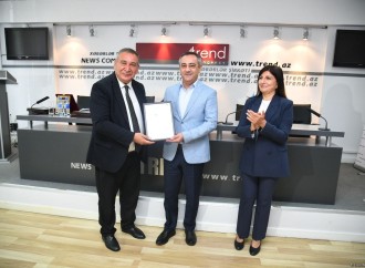Mətbuat Şurası Trend İnformasiya Agentliyinin əməkdaşlarını 30 illik yubiley münasibətilə təltif edib