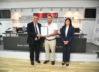 Mətbuat Şurası Trend İnformasiya Agentliyinin əməkdaşlarını 30 illik yubiley münasibətilə təltif edib