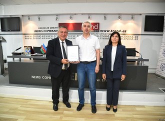 Mətbuat Şurası Trend İnformasiya Agentliyinin əməkdaşlarını 30 illik yubiley münasibətilə təltif edib