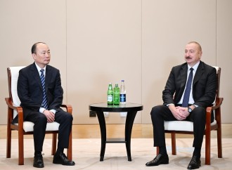 Prezident İlham Əliyev “China National Chemical Engineering” şirkətinin sədri ilə görüşüb