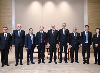 Prezident İlham Əliyev “China National Chemical Engineering” şirkətinin sədri ilə görüşüb