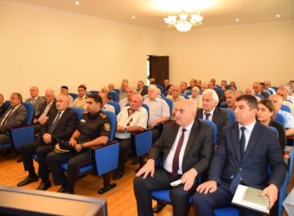 Qusarda “Prezident İlham Əliyev – qələbəmizin memarı, sülhün müəllifi” mövzusunda konfrans keçirilib