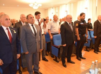 Qusarda “Prezident İlham Əliyev – qələbəmizin memarı, sülhün müəllifi” mövzusunda konfrans keçirilib