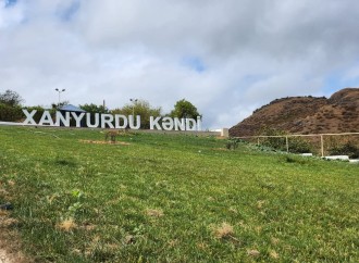 Xocalının Xanyurdu kəndinə çatan ailələrə evlərin açarları təqdim edilib