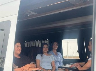 Xocalının Daşbulaq kəndinə köçən ailələrə mənzillərin açarları təqdim olunub