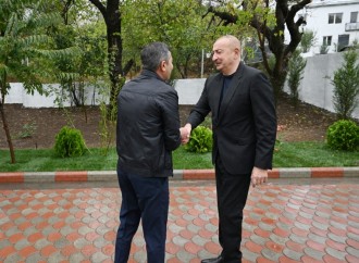 Prezident İlham Əliyev Xocavənd rayonunun Hadrut qəsəbəsində olub