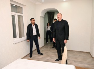 Prezident İlham Əliyev Xocavənd rayonunun Hadrut qəsəbəsində olub
