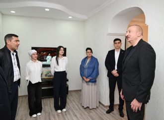 Prezident İlham Əliyev Xocavənd rayonunun Hadrut qəsəbəsində olub