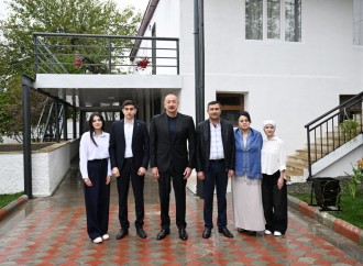 Prezident İlham Əliyev Xocavənd rayonunun Hadrut qəsəbəsində olub