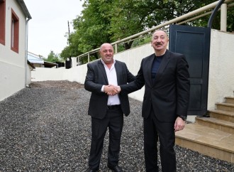 Prezident İlham Əliyev Xocavənd rayonunun Qırmızı Bazar qəsəbəsində olub