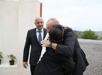 Prezident İlham Əliyev Xocavənd rayonunun Sos kəndində olub