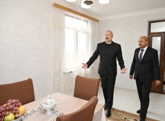 Prezident İlham Əliyev Xocavənd rayonunun Sos kəndində olub