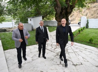 Prezident İlham Əliyev Xocalı rayonunun Şuşakənd kəndində olub