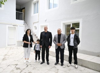 Prezident İlham Əliyev Xocalı rayonunun Şuşakənd kəndində olub