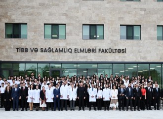Prezident İlham Əliyev Qarabağ Universitetinin Klinikası binasının, Tibb və sağlamlıq elmləri fakültəsinin tədris korpusunun açılışında iştirak edib