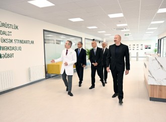 Prezident İlham Əliyev Qarabağ Universitetinin Klinikası binasının, Tibb və sağlamlıq elmləri fakültəsinin tədris korpusunun açılışında iştirak edib