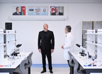 Prezident İlham Əliyev Qarabağ Universitetinin Klinikası binasının, Tibb və sağlamlıq elmləri fakültəsinin tədris korpusunun açılışında iştirak edib