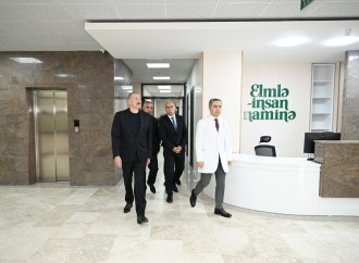 Prezident İlham Əliyev Qarabağ Universitetinin Klinikası binasının, Tibb və sağlamlıq elmləri fakültəsinin tədris korpusunun açılışında iştirak edib