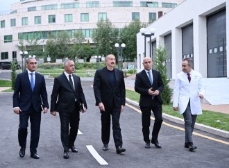 Prezident İlham Əliyev Qarabağ Universitetinin Klinikası binasının, Tibb və sağlamlıq elmləri fakültəsinin tədris korpusunun açılışında iştirak edib