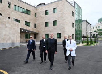 Prezident İlham Əliyev Qarabağ Universitetinin Klinikası binasının, Tibb və sağlamlıq elmləri fakültəsinin tədris korpusunun açılışında iştirak edib