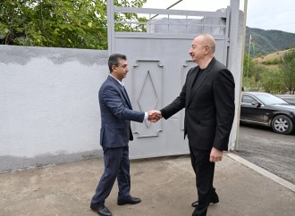 Prezident İlham Əliyev Xocalı rayonunun Badara kəndində olub