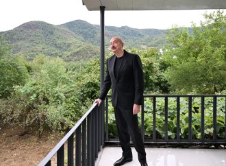 Prezident İlham Əliyev Xocalı rayonunun Badara kəndində olub