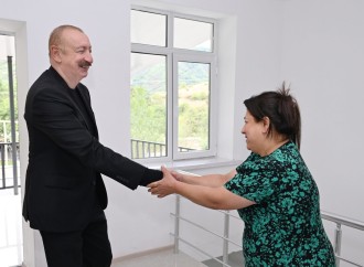 Prezident İlham Əliyev Xocalı rayonunun Badara kəndində olub