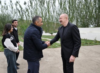 Prezident İlham Əliyev Xocalı rayonunun Daşbulaq kəndində olub