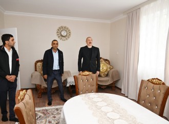 Prezident İlham Əliyev Xocalı rayonunun Daşbulaq kəndində olub