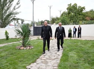 Prezident İlham Əliyev Xocalı rayonunun Daşbulaq kəndində olub