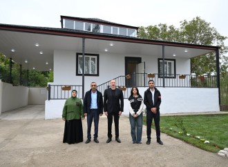 Prezident İlham Əliyev Xocalı rayonunun Daşbulaq kəndində olub