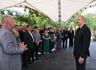 Prezident İlham Əliyev Xocalının Badara, Daşbulaq, Seyidbəyli və Şuşakənd kəndlərinin sakinləri ilə görüşüb
