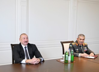 Prezident İlham Əliyev Türkiyə Silahlı Qüvvələrinin Baş Qərargah rəisini qəbul edib