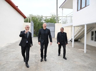 Prezident İlham Əliyev Xocalı rayonunun Seyidbəyli kəndində olub