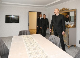 Prezident İlham Əliyev Xocalı rayonunun Seyidbəyli kəndində olub