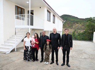 Prezident İlham Əliyev Xocalı rayonunun Seyidbəyli kəndində olub