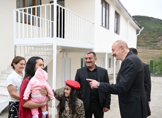 Prezident İlham Əliyev Xocalı rayonunun Seyidbəyli kəndində olub