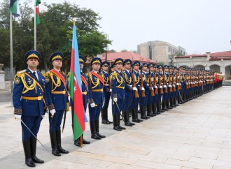 Birləşmiş Ərəb Əmirliklərinin Prezidentinin Şuşada rəsmi qarşılanma mərasimi olub