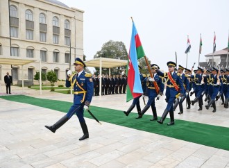 Birləşmiş Ərəb Əmirliklərinin Prezidentinin Şuşada rəsmi qarşılanma mərasimi olub