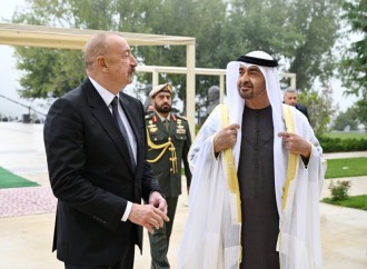 Birləşmiş Ərəb Əmirliklərinin Prezidentinin Şuşada rəsmi qarşılanma mərasimi olub