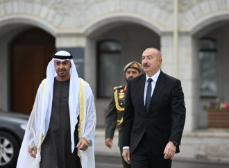 Birləşmiş Ərəb Əmirliklərinin Prezidentinin Şuşada rəsmi qarşılanma mərasimi olub