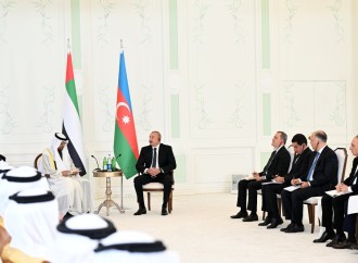 Prezidentlər İlham Əliyevin və Şeyx Məhəmməd bin Zayed Al Nəhyanın geniş tərkibdə görüşü olub, Azərbaycan-Birləşmiş Ərəb Əmirlikləri sənədləri mübadilə edilib