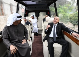 Azərbaycanın və Birləşmiş Ərəb Əmirliklərinin Prezidentləri Milli Xalça Muzeyinin Şuşa filialında olublar