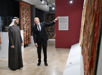 Azərbaycanın və Birləşmiş Ərəb Əmirliklərinin Prezidentləri Milli Xalça Muzeyinin Şuşa filialında olublar