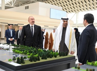 Birləşmiş Ərəb Əmirliklərinin Prezidenti Azərbaycana rəsmi səfərə gəlib