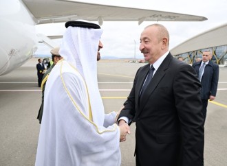 Birləşmiş Ərəb Əmirliklərinin Prezidenti Azərbaycana rəsmi səfərə gəlib