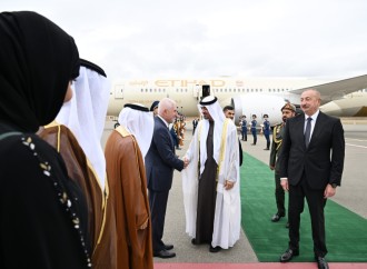 Birləşmiş Ərəb Əmirliklərinin Prezidenti Azərbaycana rəsmi səfərə gəlib