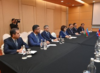 Sahibə Qafarova Kamboca Milli Assambleyasının sədri Xuon Sudari ilə görüşüb